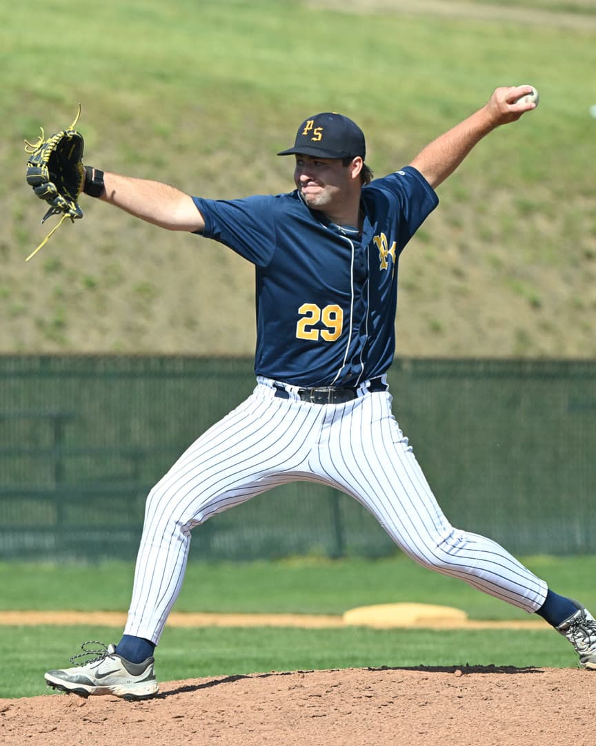 Hunter Krotzer video testimonial - velocity jump from 82-83 to 86-87 MPH, JUCO walk-on who earned his way back to D2